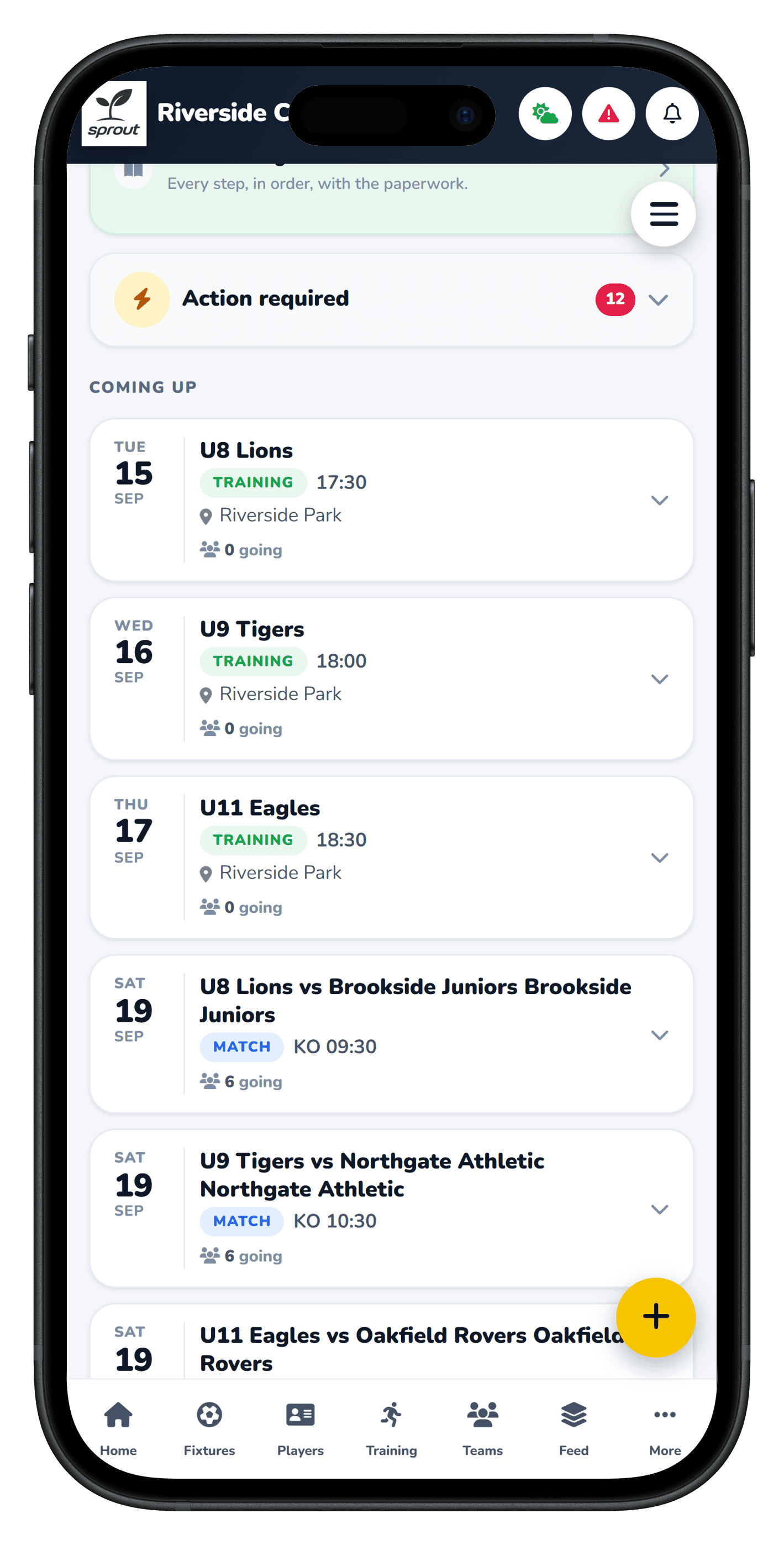 Coach Dashboard