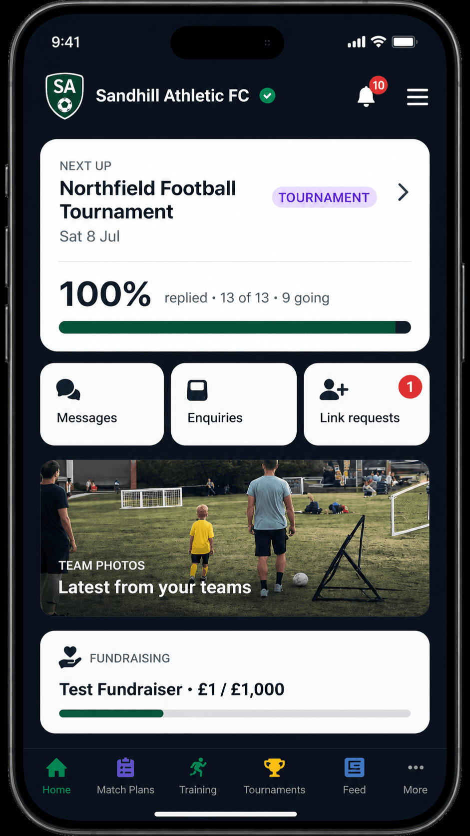 Coach Dashboard